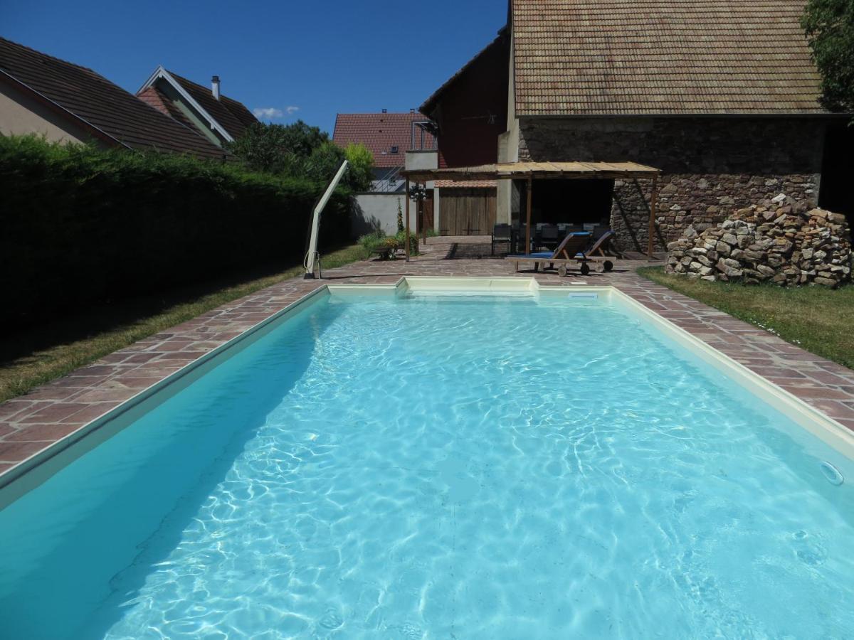 Le 128, Duplex Alsacien 10 Personnes, Piscine Apartment Horbourg Exterior photo