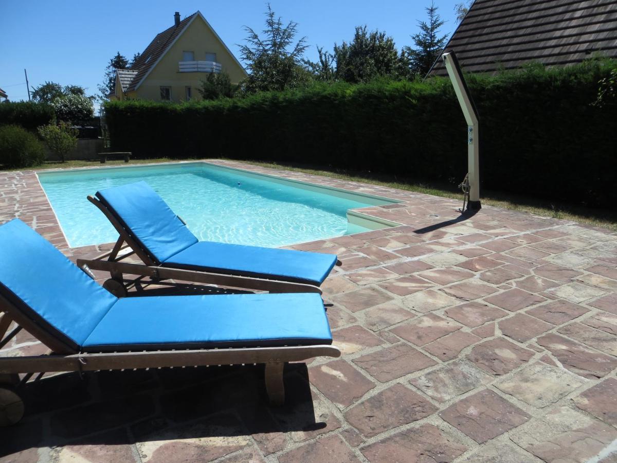 Le 128, Duplex Alsacien 10 Personnes, Piscine Apartment Horbourg Exterior photo